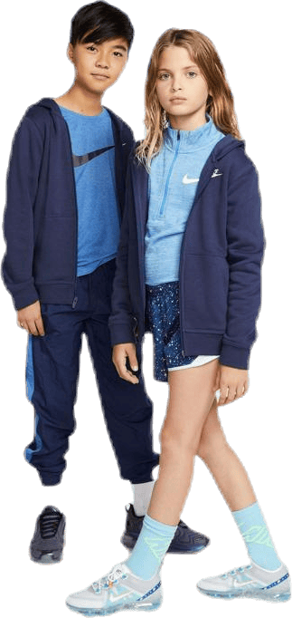 Sportswear Club Big Kids' Full-Zip Hoodie MIDNIGHT NAVY/MIDNIGHT NAVY/WHITE - Bild 5