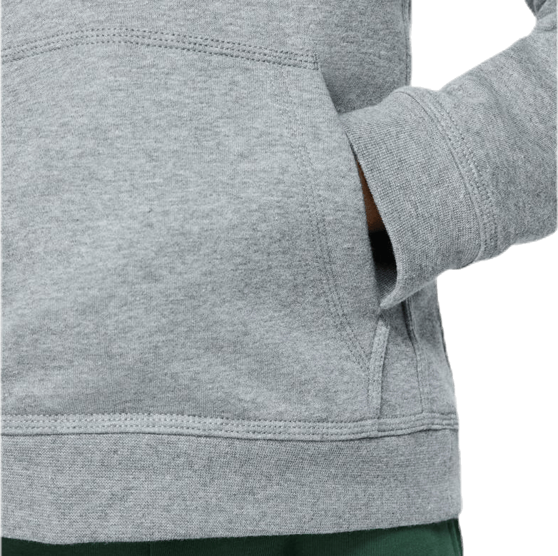 Sportswear Club Big Kids' Pullover Hoodie CARBON HEATHER/WHITE - Bild 4