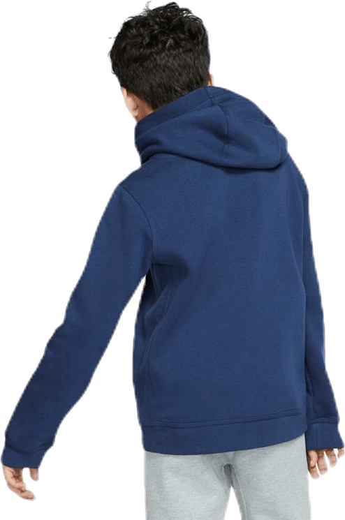 Sportswear Club Big Kids' Pullover Hoodie MIDNIGHT NAVY/WHITE - Bild 2