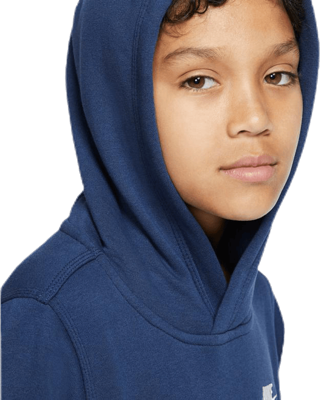 Sportswear Club Big Kids' Pullover Hoodie MIDNIGHT NAVY/WHITE - Bild 3