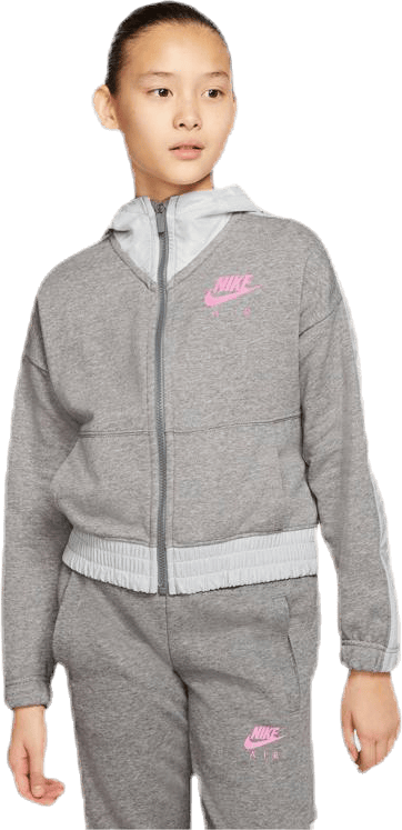 Air Front Zip Jr Pink/Grey