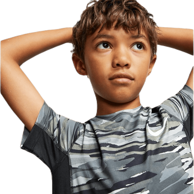 Junior Pro Fitted Camo Black - Bild 3