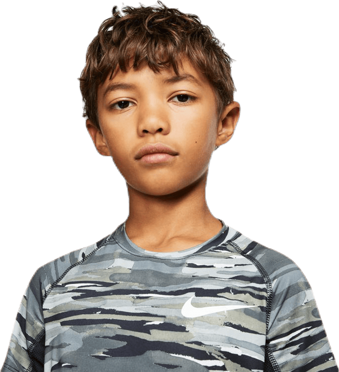 Junior Pro Fitted Camo Black - Bild 5