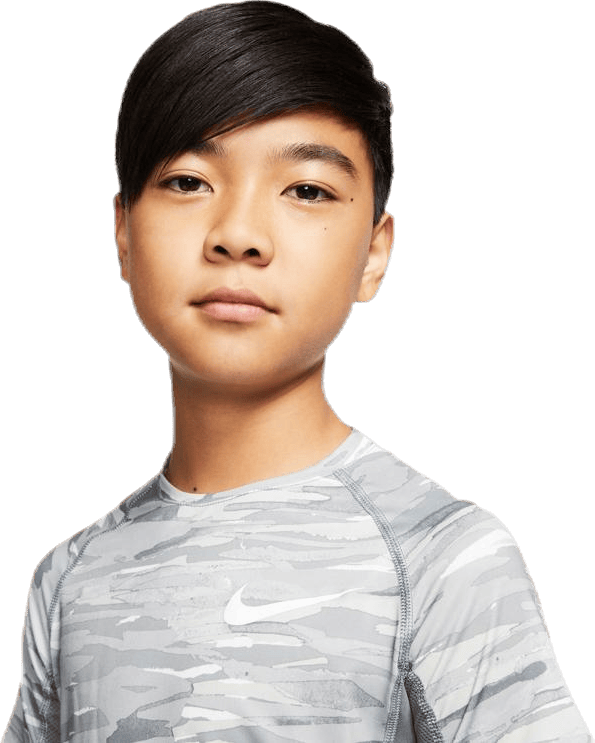 Junior Pro Fitted Camo Grey - Bild 4