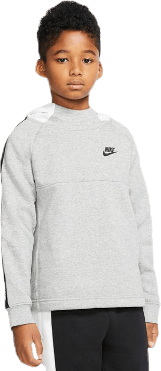 Hybrid 1/2 Zip Fleece Junior White/Black