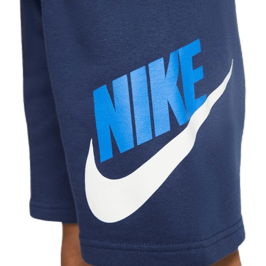 Club Fleece Shorts Junior Blue/White - Bild 4