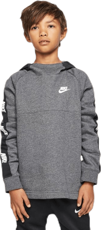 Hybrid 1/2 Zip Fleece Junior Black/Grey, Unisex, Vêtements, Chemises, Gris, S