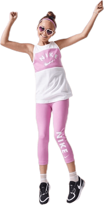 Extra Long Tank Jr Pink/White - Bild 2