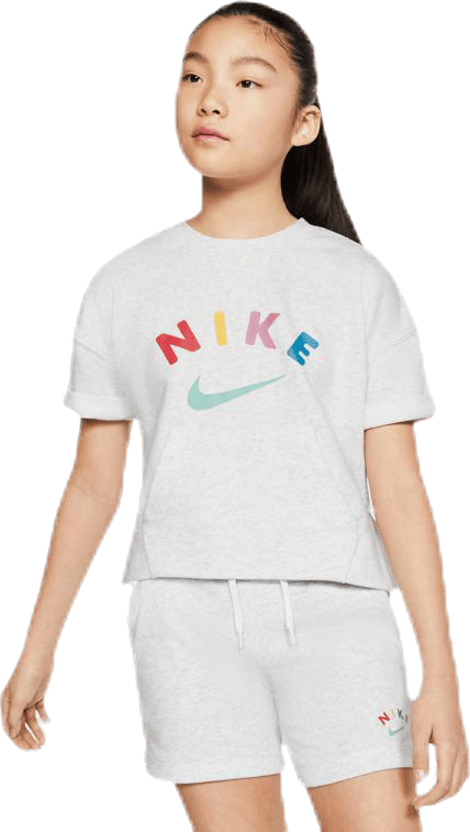 Crew Junior Grey, Unisex, Kläder, T-shirt, Vit, S