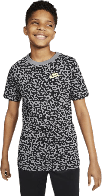 AOP Mezzo Tee  Junior Black, Unisex, Bekleidung, T-Shirt, Mehrfarbig, S