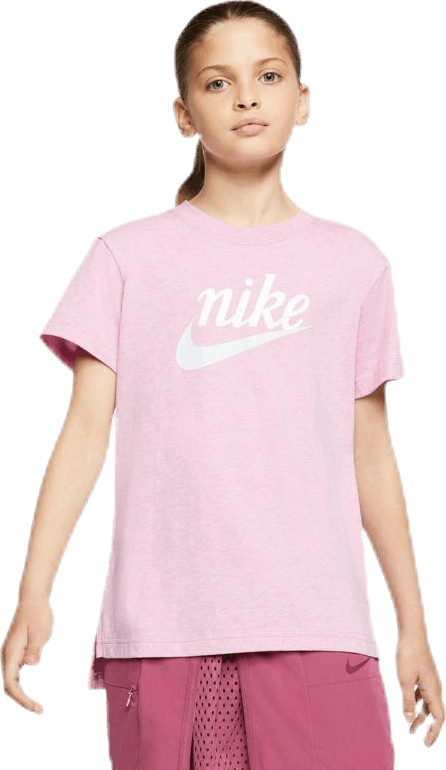 Script Futura Tee Junior Pink, Unisex, Apparels, T-shirt, Pink, XL