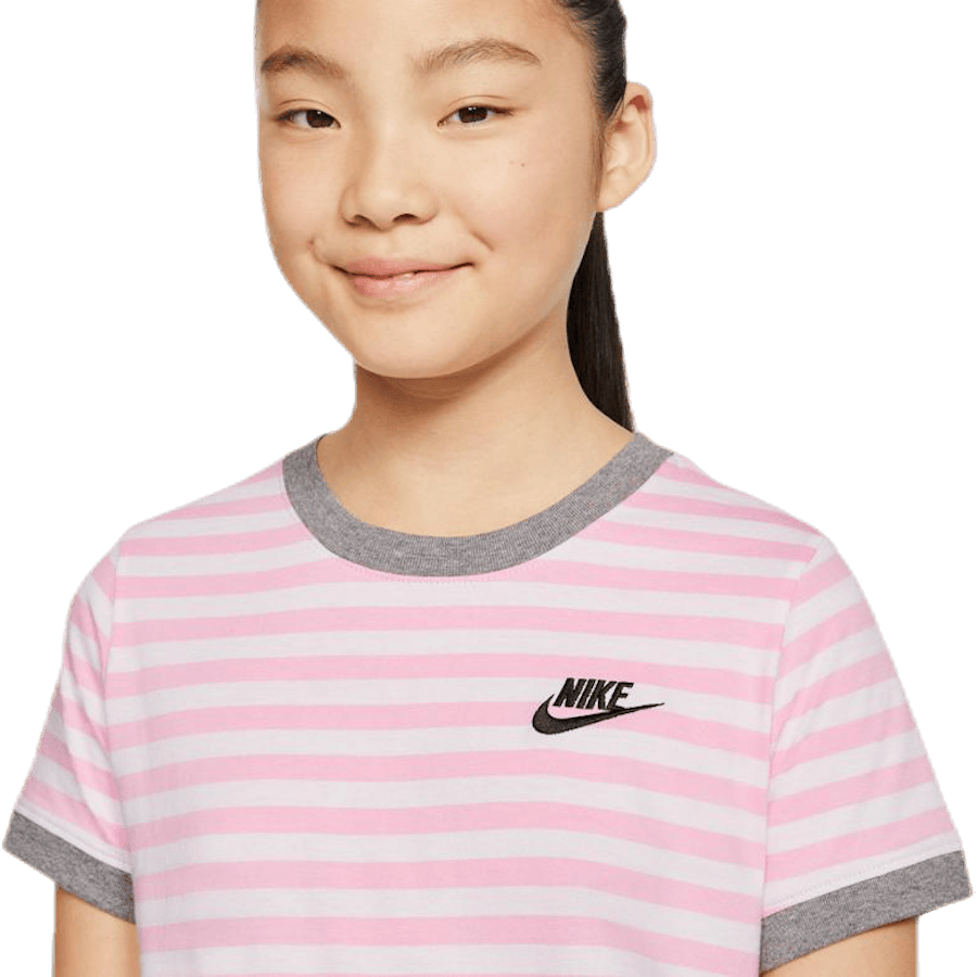 Stripe Ringer Jr Pink - Bild 3