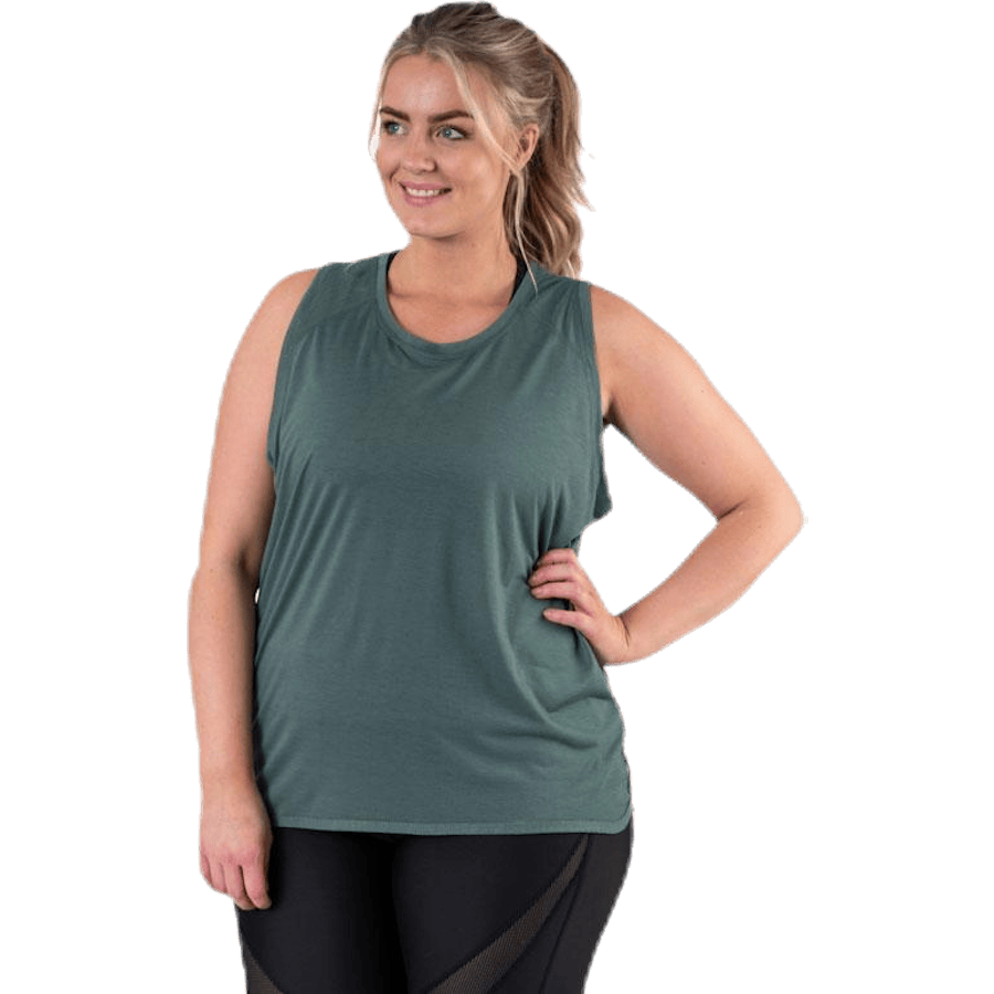 Alya Plus Size tank Green