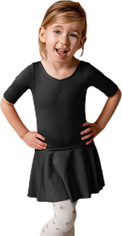 Chloe Dance Suit Black, Unisex, Apparels, skirts & dresses, Workout, Black, 122/128
