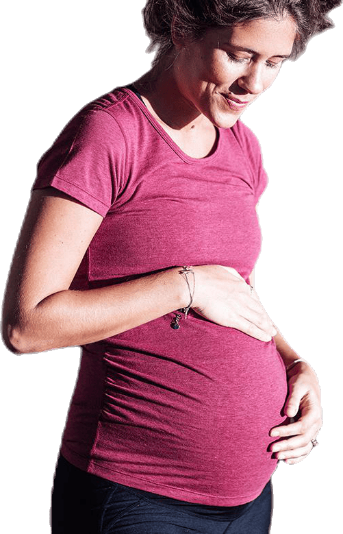 Comfy Mama T-shirt Pink, Female, Vêtements, maternité, Entraînement, Rose, S