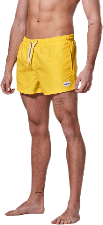 Kai Short Swim Trunks Yellow, Male, Kläder, Badkläder, Simning, Gul, XL