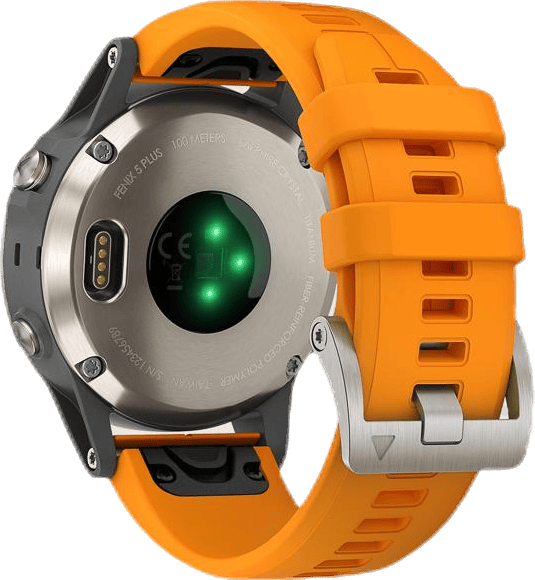 Fenix 5 Plus Sapphire Titanium Orange | Parhaat urheilumerkit | Sportamore