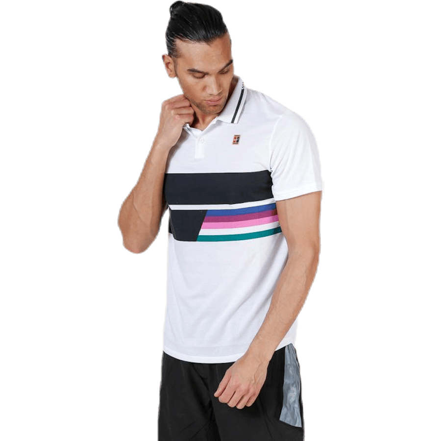 Court Classic Polo Blue/White/Black