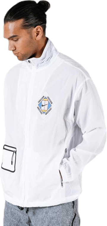 Stadium Court Jacket White/Black, Male, Kläder, jackor, Tennis, Vit, S