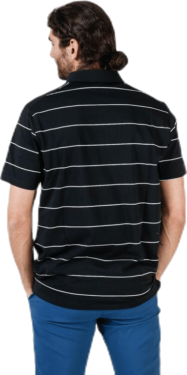 Player Striped Polo White/Black - Bild 3