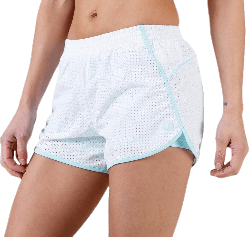Competition Woven 3.5 Short White/Turquoise