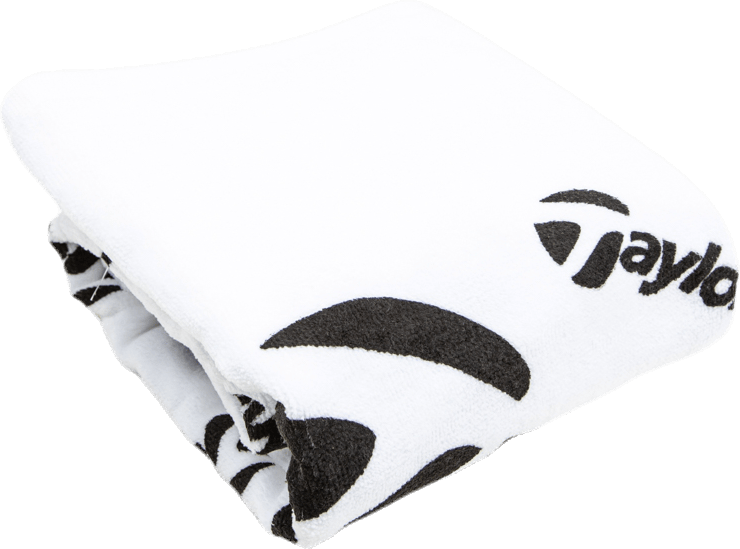 TM19 Tour Towel White, Unisex, Utstyr, Treningsutstyr, Golf, Hvit, ONESIZE