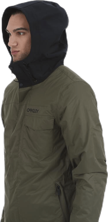 Division 10K BZI Jacket Black/Green - Bild 4