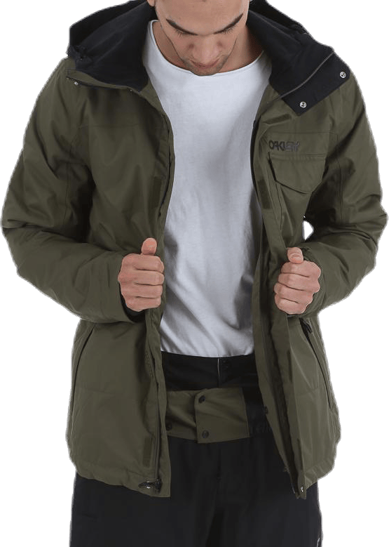 Division 10K BZI Jacket Black/Green - Bild 5