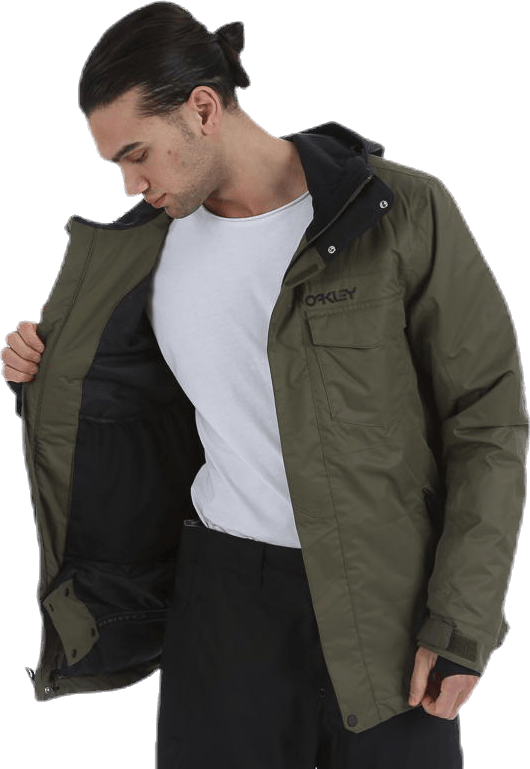 Division 10K BZI Jacket Black/Green - Bild 6