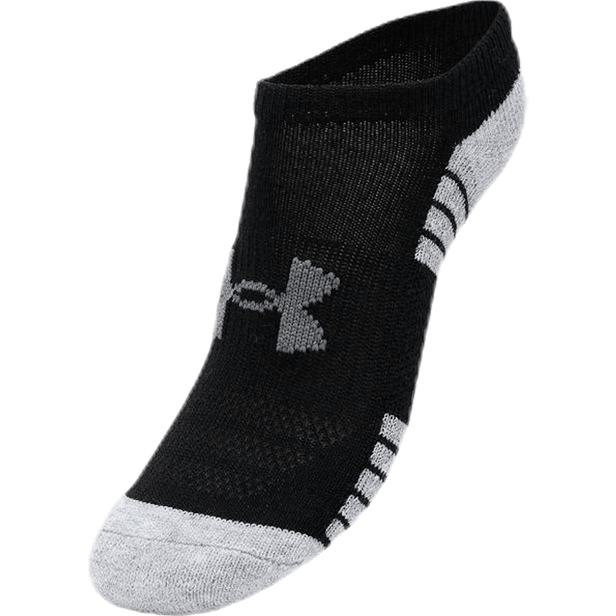 3-Pack Heatgear No Show Jr Black