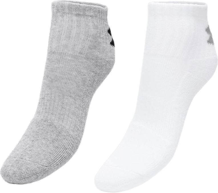 6-Pack Charged Cotton Kids White/Black/Grey, Unisex, Apparels, Socks, Yoga, White/Black/Grey, 27-31