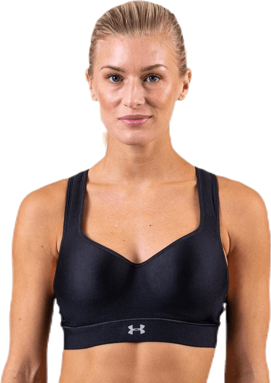 Warp Knit High Impact Bra Black, Female, Aparelhos, Sutiã esportivo, Corrida, Preto, 36 B