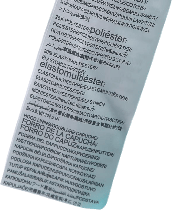 Threadborne Girls Terry Full Zip Blue/White - Bild 5