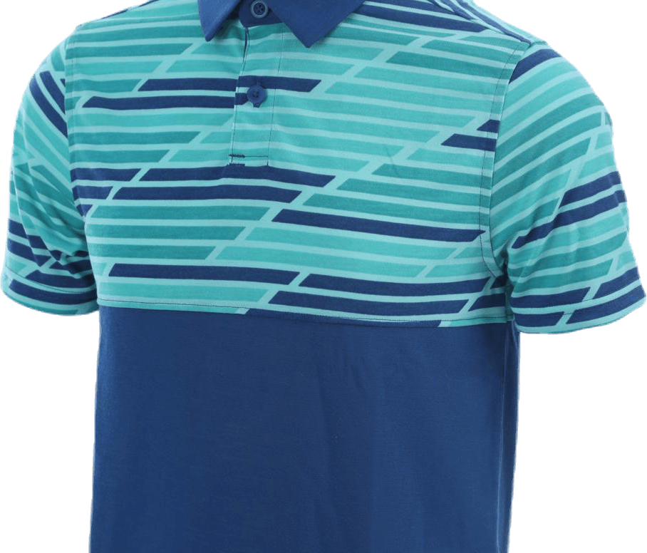 Threadborne Blocked Polo Blue/Patterned - Bild 3