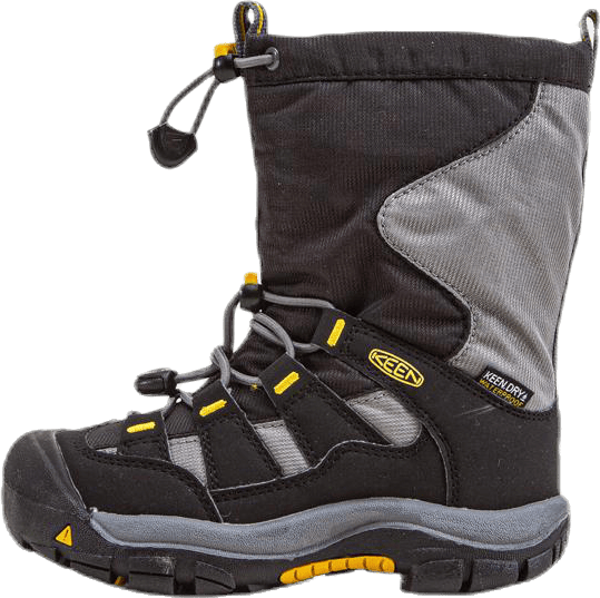 Winterport Kids Black/Yellow, Unisex, Schoenen, Laarzen, Zwart/Geel, EU 26