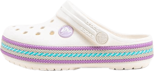 Crocband Sport Cord Clog Kids White, Unisex, Shoes, Sandals and Slippers, Swimming, White, UK K 9