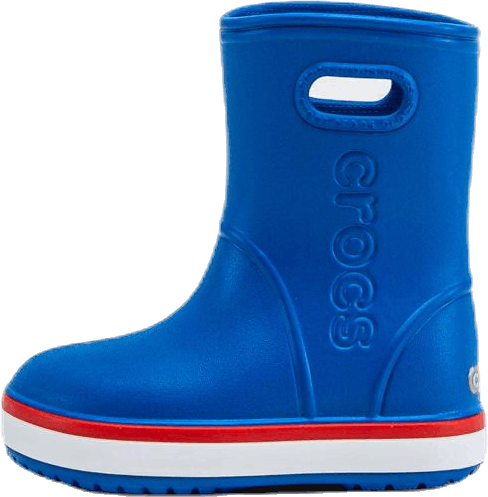 Crocband Rain Boot K Blue/Red, Unisex, Sko, Boots, Blå/Rød, EU 24/25