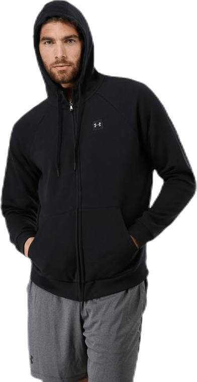 Rival Fleece Fullzip Hoodie Black - Bild 3