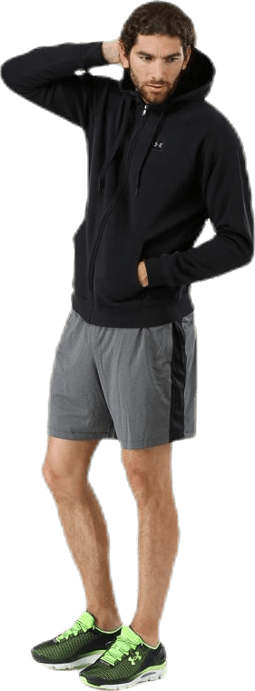 Rival Fleece Fullzip Hoodie Black - Bild 4