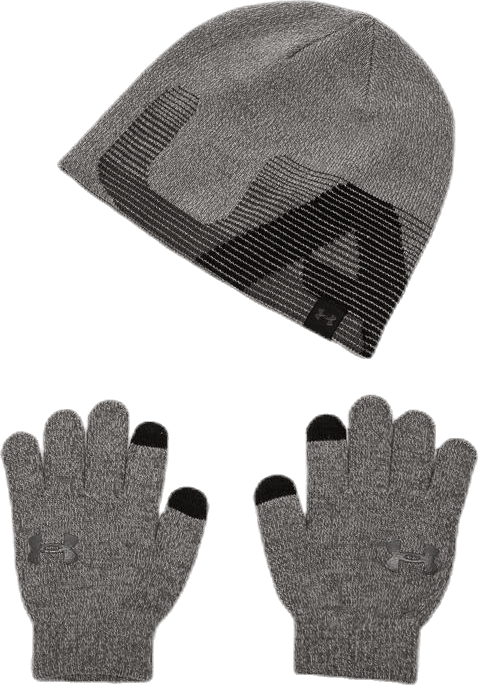 Beanie/Glove Combo Junior Grey