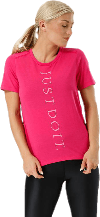 Miler SS Top JDI Pink, Female, Apparels, T-shirt, Running, Pink, XS