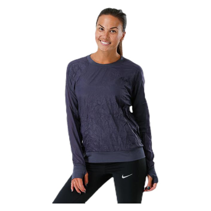 Seasonal Road Pullover Jacket Blue, Female, Apparels, jackets, Running, Blue, XS