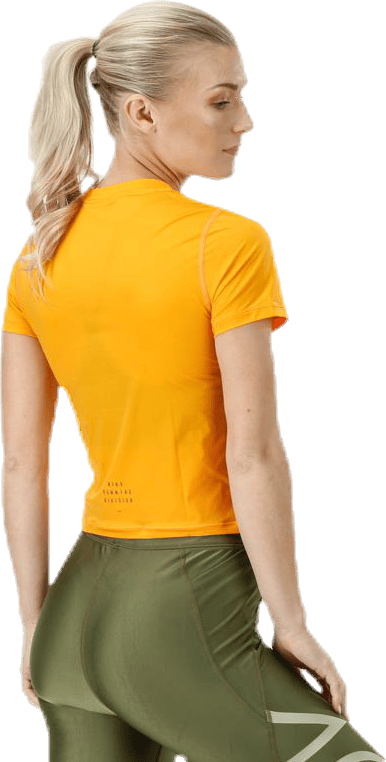 Running Division Top Crop Orange - Bild 2