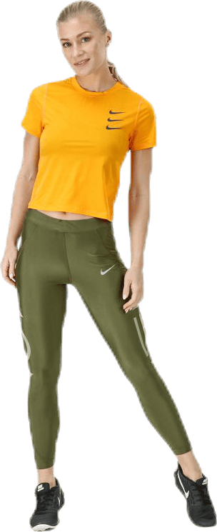 Running Division Top Crop Orange - Bild 3