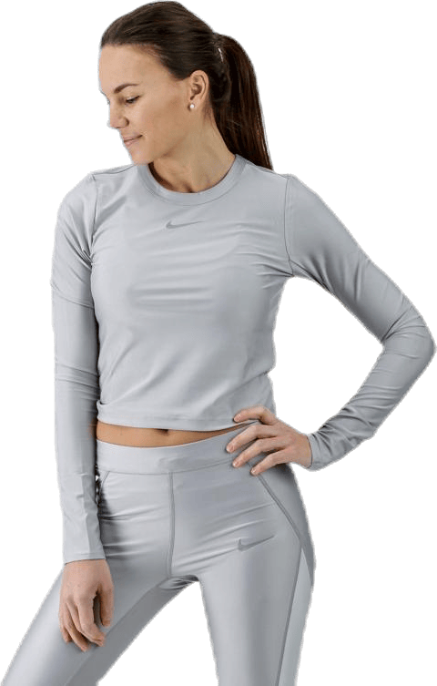Speed LS Top Grey, Female, Apparels, Shirts, Running, Grey, S