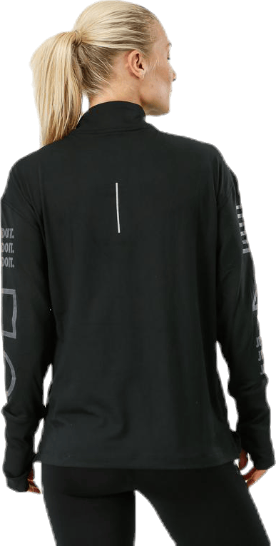 Halfzip Flash Top Black/Grey - Bild 2