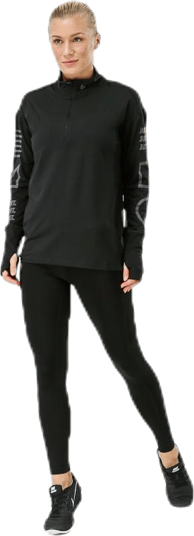 Halfzip Flash Top Black/Grey - Bild 4