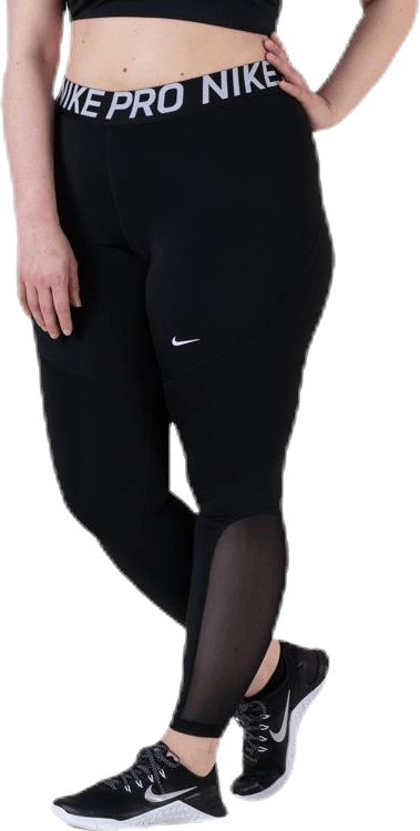 Pro Tight Plus White/Black, Female, Kläder, Tights, Träning, Svart, XL