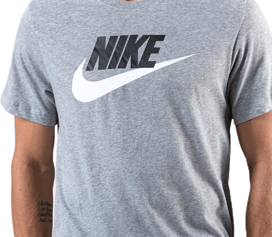 Sportswear Men's T-Shirt DK GREY HEATHER/BLACK/WHITE - Bild 4