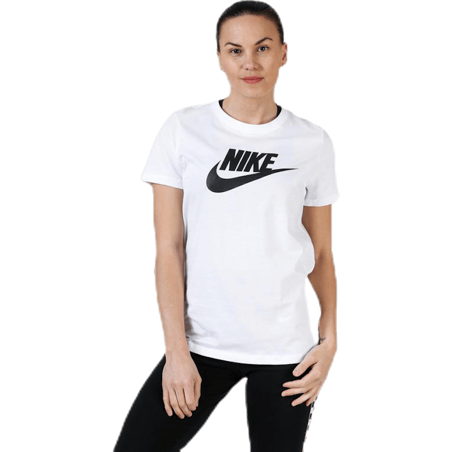 Essential Icon Futura Tee White/Black